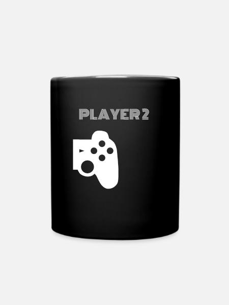 Nerd gamer ne pas niveler le jeu geek gamen femme homme - Mug uni - noir