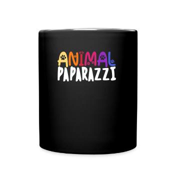 Wildlife photographer photographer photography - Full Colour Mug - black - Front
