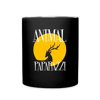Photographing animals wildlife photographer photographer - Full Colour Mug - black - Front