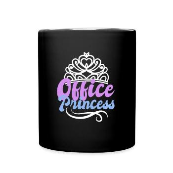 Office worker secretary gift office - Full Colour Mug - black - Front