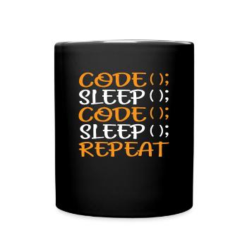 Programmer Coding Admin Funny Gift - Tasse einfarbig - Schwarz - Vorne