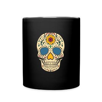 Dia De Los Muertos Mexique Jour des Morts - Mug uni - noir - Devant