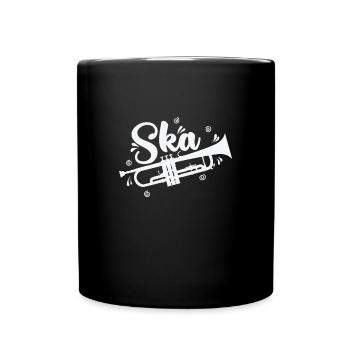 Ska Trumpet Swing Jazz Music Style - Full Colour Mug - black - Front