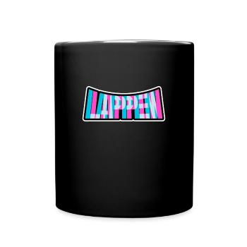 Lappen Repeat Festival EDM Musik - Tasse einfarbig - Schwarz - Vorne