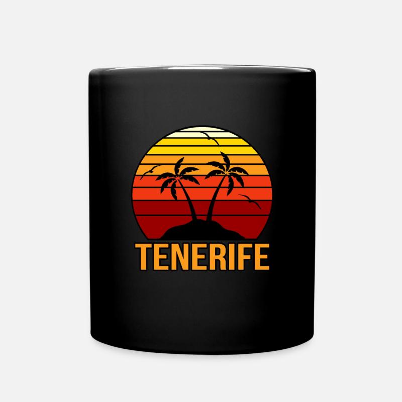 Ténérife - Mug uni - noir