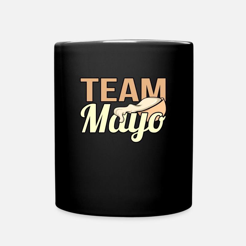 Cadeau mayonnaise d’équipe - Mug uni - noir