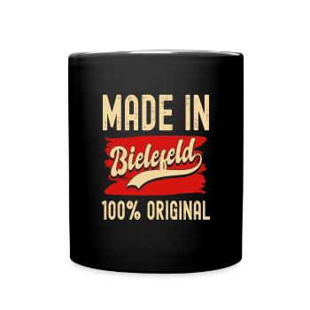 Bielefeld - Tasse einfarbig - Schwarz - Vorne