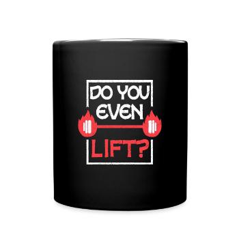 Gym Therapist Fitness Personal Trainer - Full Colour Mug - black - Front