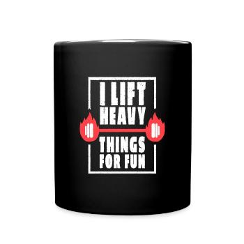 Gym Therapist Fitness Personal Trainer - Full Colour Mug - black - Front
