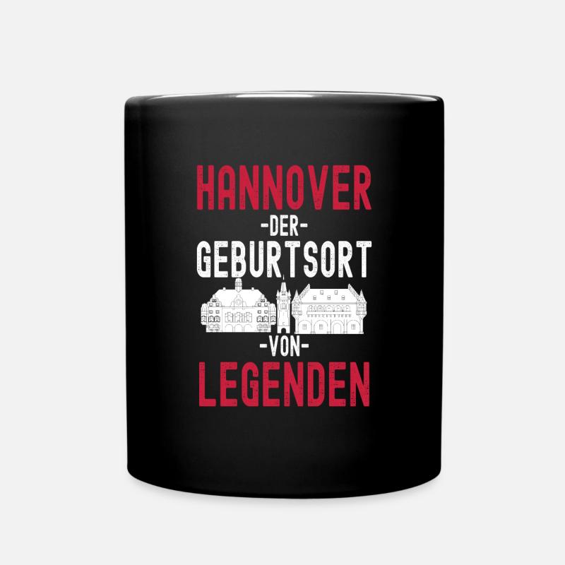 Freiburg Bayern Skyline - Tasse einfarbig - Schwarz
