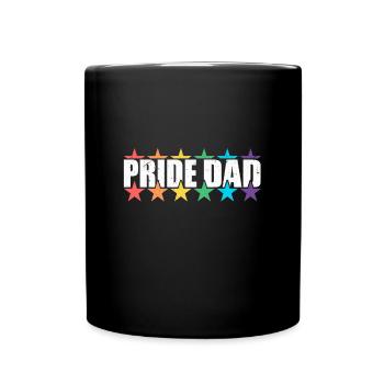 Pride Dad - Communauté du Mois de la Gay Pride LGBT - Mug uni - noir - Devant