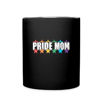 Pride Mom - LGBT Gay Pride Month Community - Tasse einfarbig - Schwarz - Vorne