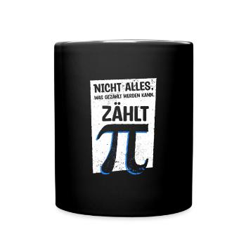 Pi Tag Mathe Mathematik Humor - Tasse einfarbig - Schwarz - Vorne