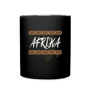 Africa Kenya Congo Savannah Sahara - Full Colour Mug - black - Front