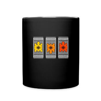 Africa Lovers Tradition Travel Safari - Full Colour Mug - black - Front