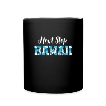 Prochain arrêt Hawaii Beach Vacation Surfer - Mug uni - noir - Devant