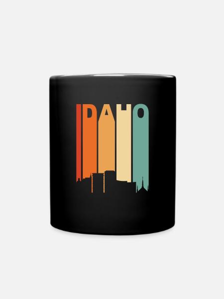 Idaho - Tasse einfarbig - Schwarz