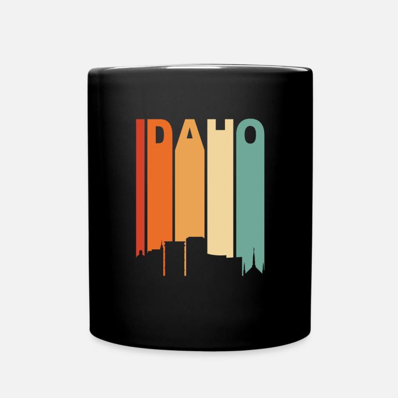 Idaho - Tasse einfarbig - Schwarz