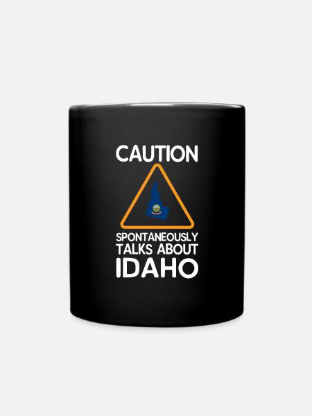 Idaho - Tasse einfarbig - Schwarz