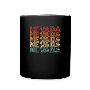 Nevada - Full Colour Mug - black - Front