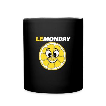 Cadeau Lemonday - Mug uni - noir - Devant