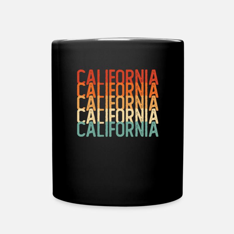 Californie - Mug uni - noir
