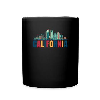 Liverpool Cityscape Cadeau - Mug uni - noir - Devant