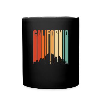 Californie - Mug uni - noir - Devant
