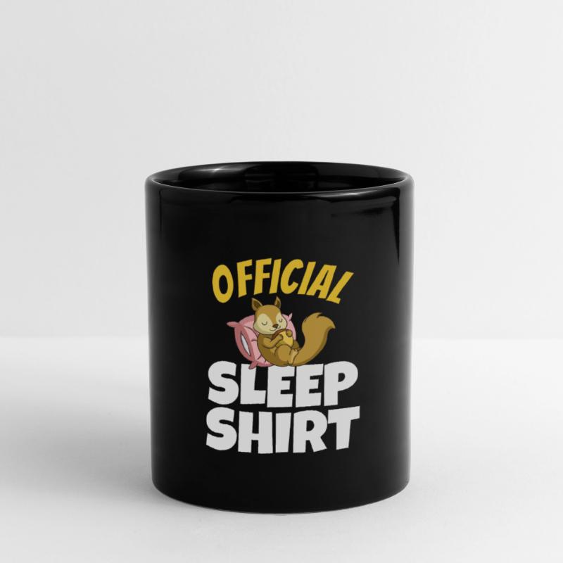 Nice Sleeping Squirrel Gift Full Colour Mug