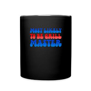 Am wahrscheinlichsten das Grillen des Matching am - Tasse einfarbig - Schwarz - Vorne
