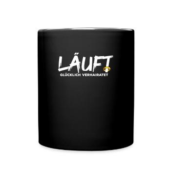 Für Mama Hund Baby Beste Mama Pfote Liebhaber - Tasse einfarbig - Schwarz - Vorne