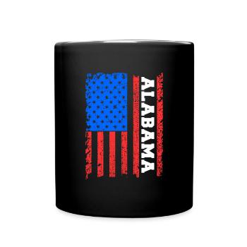 Alabama haus geschenk - Tasse einfarbig - Schwarz - Vorne