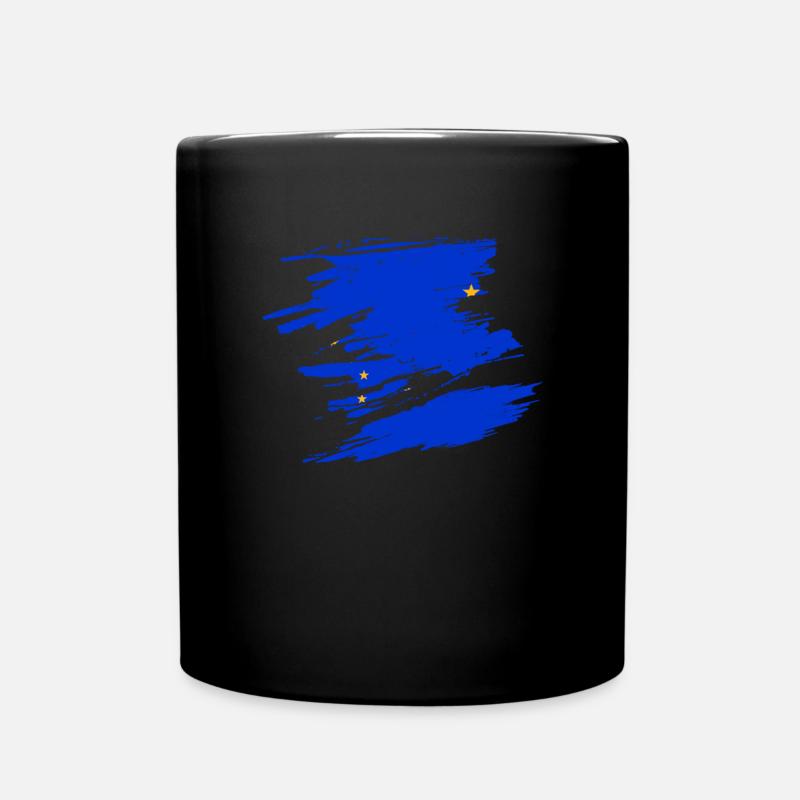 Alaska-zuhause-stolz-geschenk - Tasse einfarbig - Schwarz