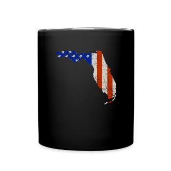 Cadeau maison en Floride - Mug uni - noir - Devant