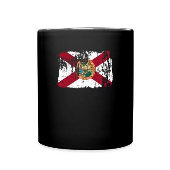 Florida Resident Gift - Full Colour Mug - black - Front