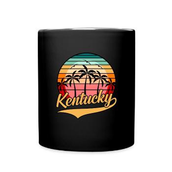 Kentucky reisen geschenk - Tasse einfarbig - Schwarz - Vorne