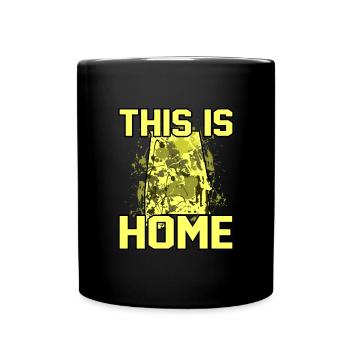 Startseite Alabama Geschenk - Tasse einfarbig - Schwarz - Vorne