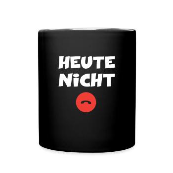 Offline Kein Empfang Signal Internet Verbindung - Tasse einfarbig - Schwarz - Vorne