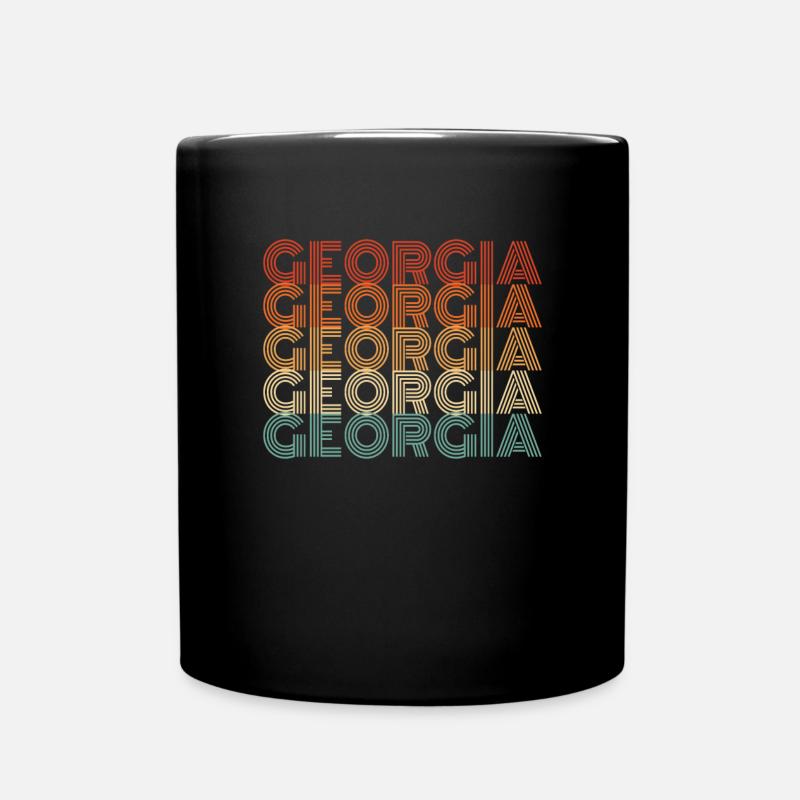 Geschenk Für Einwohner Von Georgia - Tasse einfarbig - Schwarz