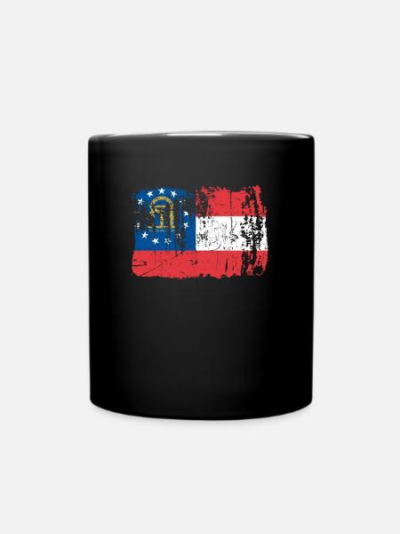Georgien Reist Geschenk - Tasse einfarbig - Schwarz
