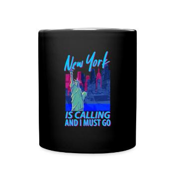 Cadeau de la ville de New York - Mug uni - noir - Devant