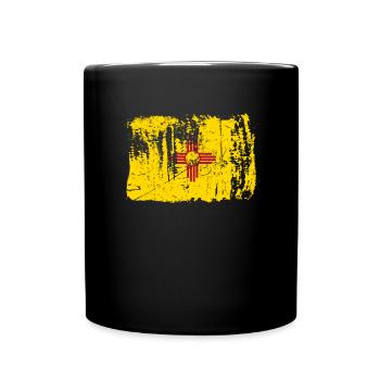 New Mexico Home Geschenk - Tasse einfarbig - Schwarz - Vorne