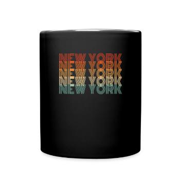Geschenk Für Einwohner Von New York - Tasse einfarbig - Schwarz - Vorne