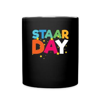 STAAR Day Motivational Inspire Inspire Take STAAR - Tasse einfarbig - Schwarz - Vorne