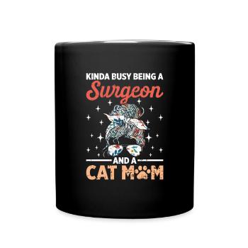 Chirurg - Tasse einfarbig - Schwarz - Vorne