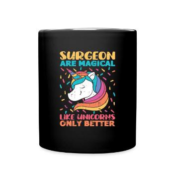 Chirurg - Tasse einfarbig - Schwarz - Vorne