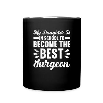 Chirurg - Tasse einfarbig - Schwarz - Vorne
