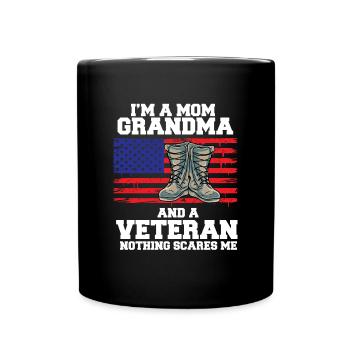 Vietnam Veteran USA Geschenk - Tasse einfarbig - Schwarz - Vorne