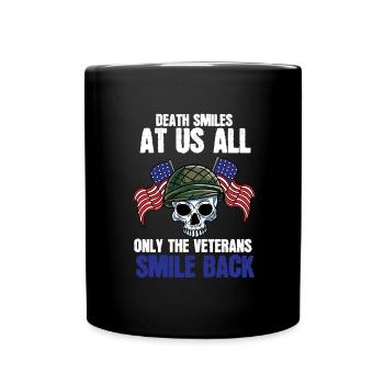 Vietnam Veteran USA Geschenk - Tasse einfarbig - Schwarz - Vorne