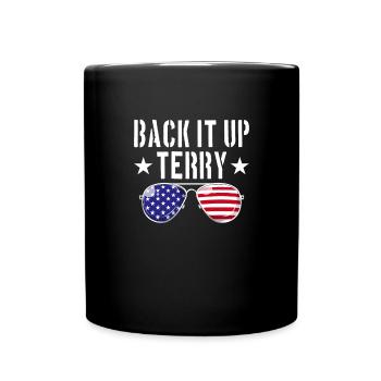 BACKENT BACK IT Terry hat es umgekehrt am 4. Juli - Tasse einfarbig - Schwarz - Vorne
